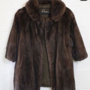 Brown Mink Jacket